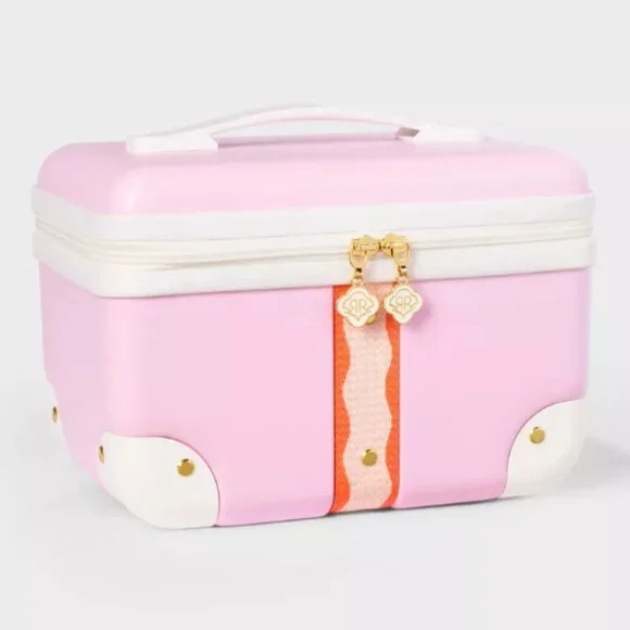 Roller Rabbit x Target Trunk Vanity Case Soft Pink - Picture 3 of 7